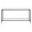 Hera 62'' Glass Top Console Table-595590061