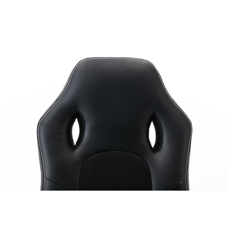Fauteuil de jeu PC et de course, Noir