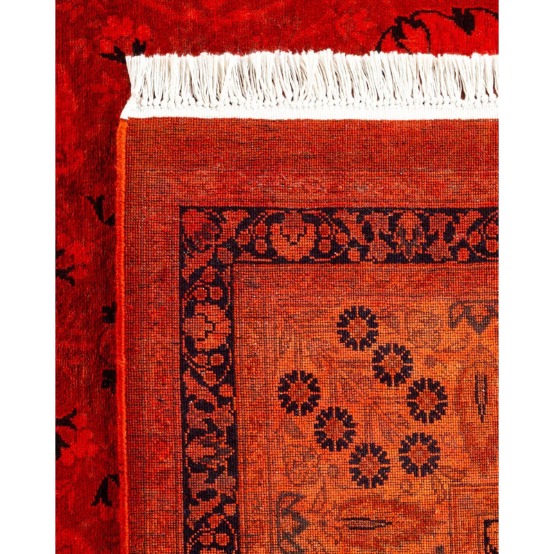 Fine Vibrance One-of-a-Kind 6' 1" X 9' 3" Hand Knotted Area Rug