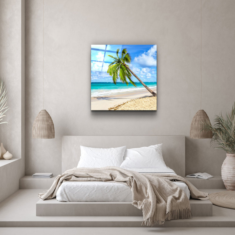 Stunning Decorative Tempered Glass Painting, 19.7 x 19.7 Inches | 100% Tempered Glass, Thickness: 0.16 Inches | UV Printing for Vibrant Colors | Perfect for Home Décor, Living Room or Office Wall Art