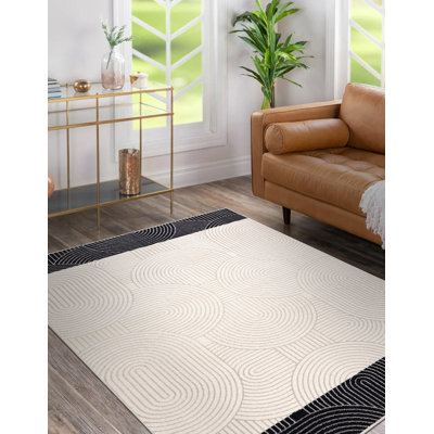 Cheni Geometric Wool Area Rug