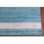 Tapis bleu clair de style Gabbeh 8 x 10