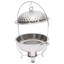 Réchaud 4,5L rond en acier inoxydable-90701284