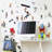 Entertainment Non-Wall Damaging Wall Decal