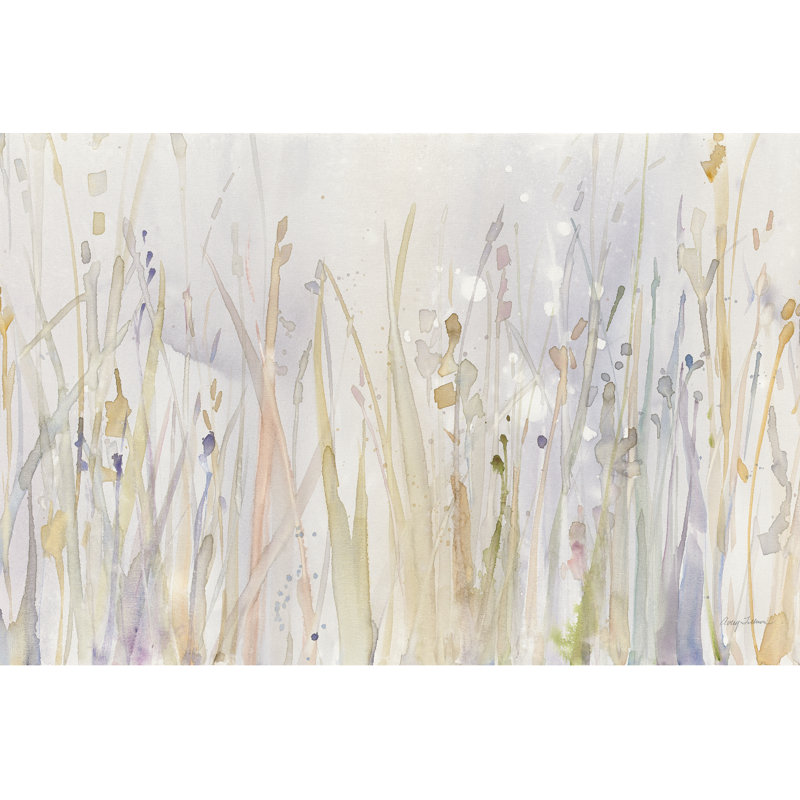 «Autumn Grass» par Avery Tillmon, reproduction d'art sur toile tendue, H 32 po x l 48 po