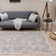Montana Vintage Design Rug in Cream and Grey