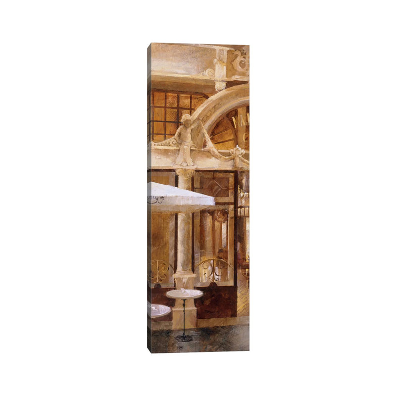 CafÃ© Majestic I by Noemi Martin - Wrapped Canvas Panoramic Gallery-Wrapped Canvas Giclée
