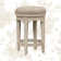 Hexham Swivel Upholstered Counter Stool