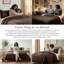 Ensemble de courtepointe surdimensionnée Vilano de Southshore Fine Linens, literie matelassée légère en microfibre doublement brossée et 1 taie d'oreiller, 1 place/1 place XL, brun chocolat-1368851785-1368851777
