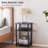 Junya Top End Table with Storage-1598947488-1598947489