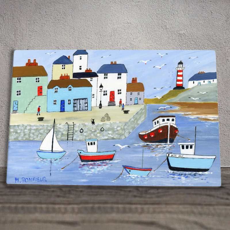 Harbour Ceramic Tile Wall Decor