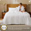 Ensemble de literie de grand lit 100% coton égyptien Gizee, ensemble de literie pour hôtel de luxe pour toutes les saisons (ensemble de 3)-128563292-128563295