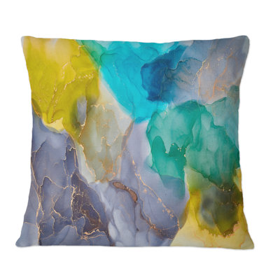 Abstract Throw Pillow