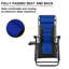 Chaise inclinable zéro gravité avec coussin-61786431