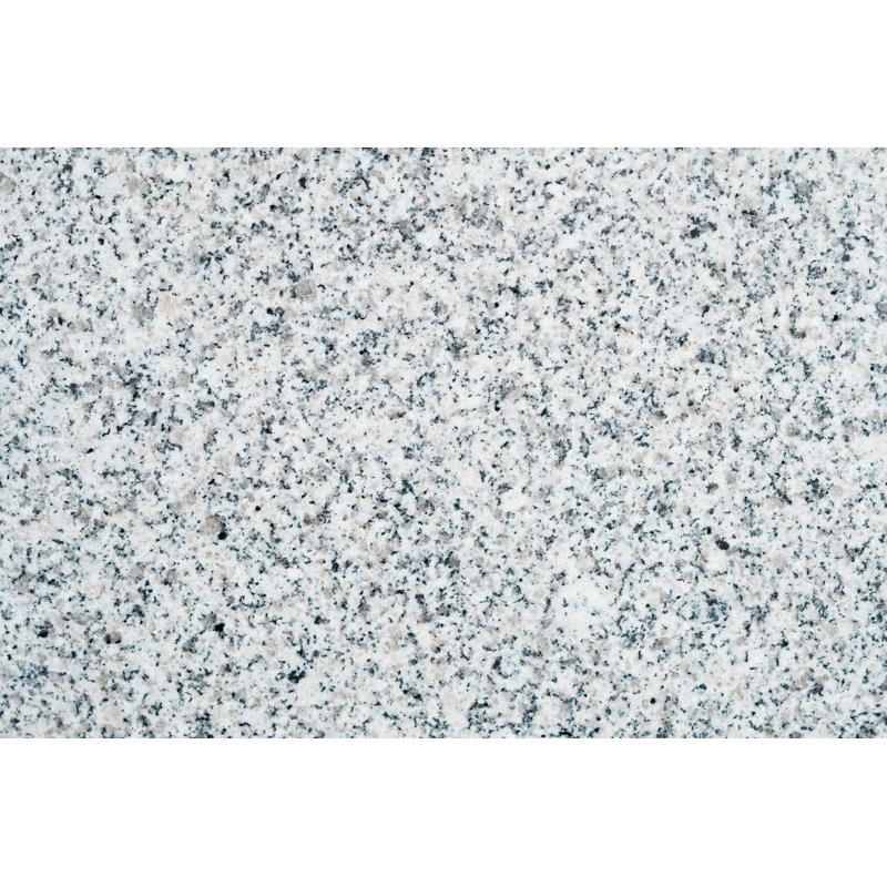 12" x 12" Granite Stone Look Wall & Floor Tile, Crystal White