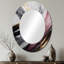 Miroir mural moderne rose et doré-1599174314