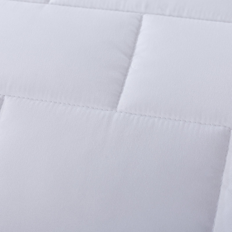  Couverture à carreaux Subway, Double/grand, Blanc, 2