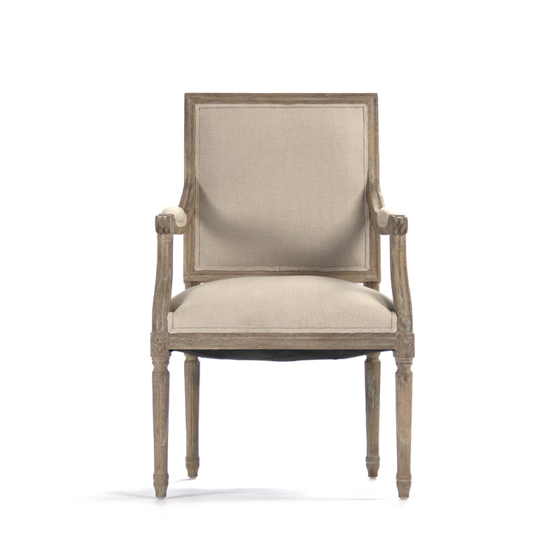 Louis Armchair, Natural Oak, Natural