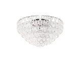 Giogali Ceiling Lamp 80 Crystal Smoky Glossy Chrome E26 Ul 1