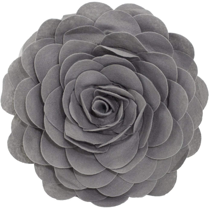  Housse de coussin en polyester, Housse de coussin seulement - sans coussin, 16 po x 16 po, Ardoise