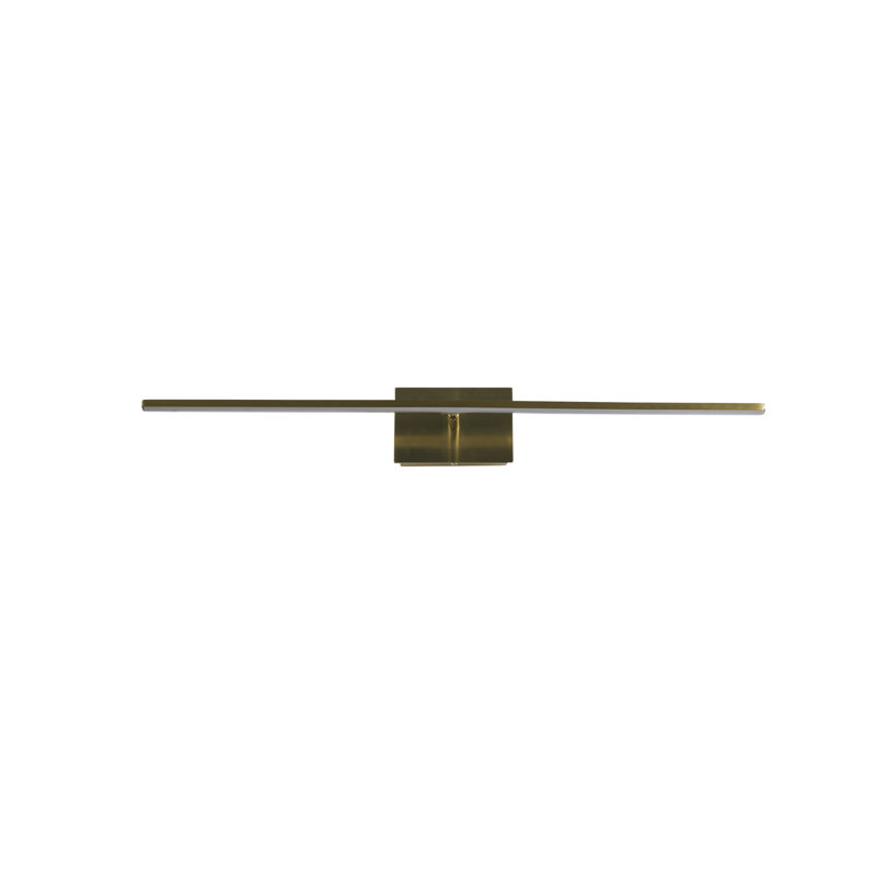 Dalyn LED Wallchiere, 8cm H x 41cm W x 10cm D, Satin Brass