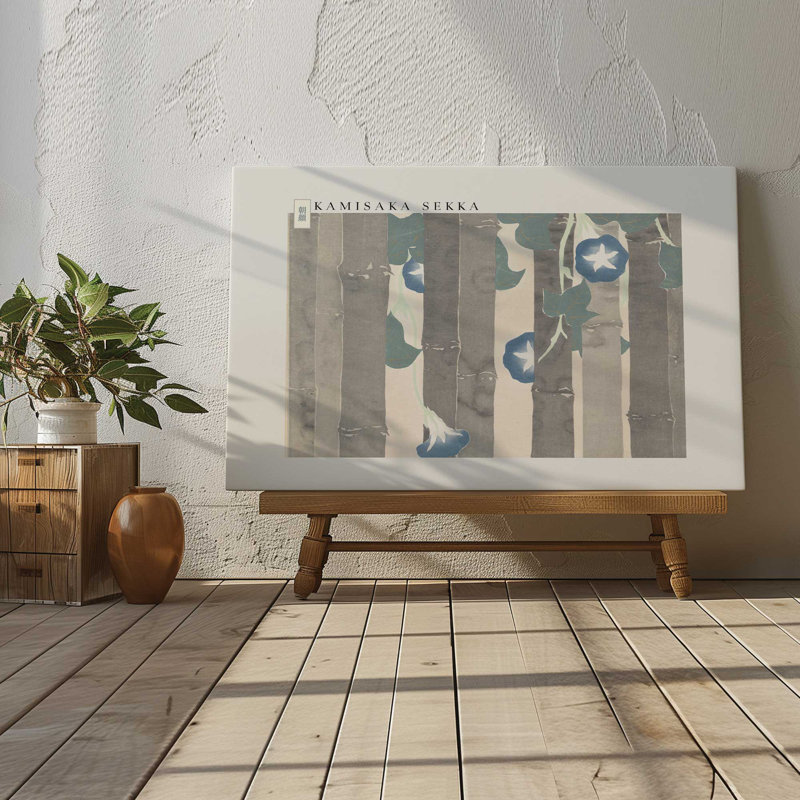 Blue Ide par Kamisaka Sekka, H 12 po x l 18 po, Toile tendue, Ne s’applique pas
