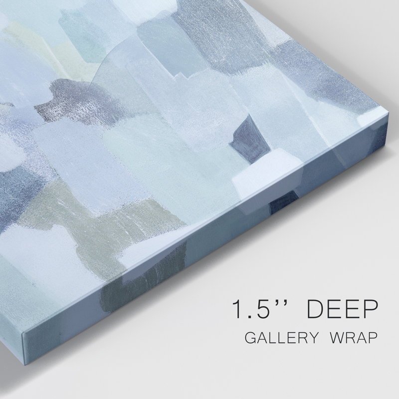 «Dusky Gale I», toile tendue avec châssis de qualité supérieure - prête à être accrochée, H 48 po x l 32 po x P 1 po
