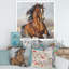 Portrait d'un cheval dans la course - reproduction sur toile-67467058-67467062