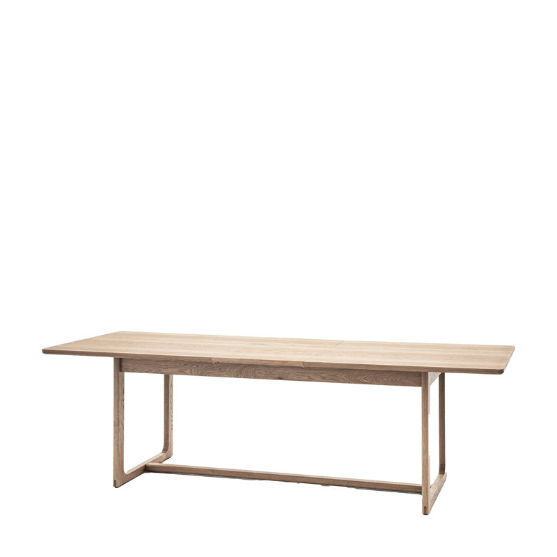Calliope Extendable Dining Table, Dark Wood