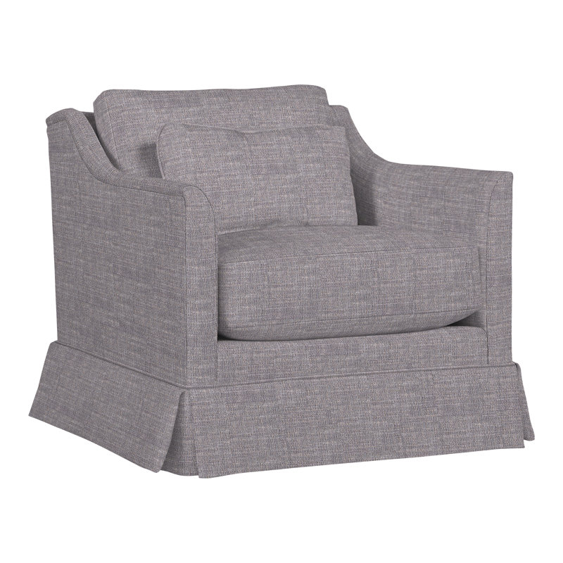 Newlin 33.5" Newlin Chair, Nomad Slate Crypton® Chenille