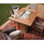 Berlin Gardens Donoma Regular Top With White Base Round Fire Pit Table-493080879