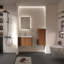Meuble-lavabo simple mural avec plateau en céramique Gustavs-742174813-789685531