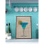 « blue margarita », reproduction d’impression encadrée-21849262