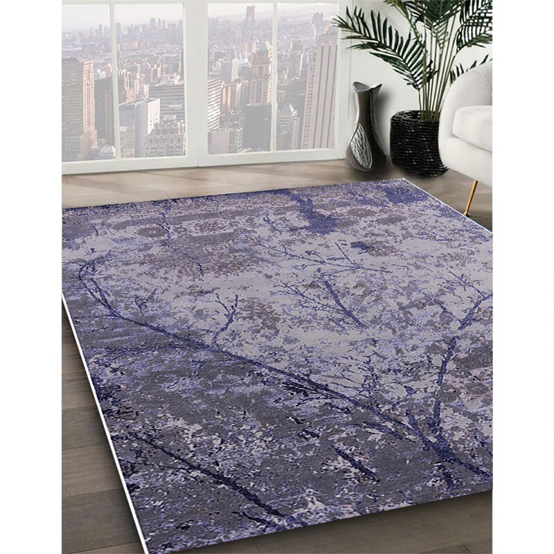 Aiyanah Abstract Indoor Rug, Round 3'