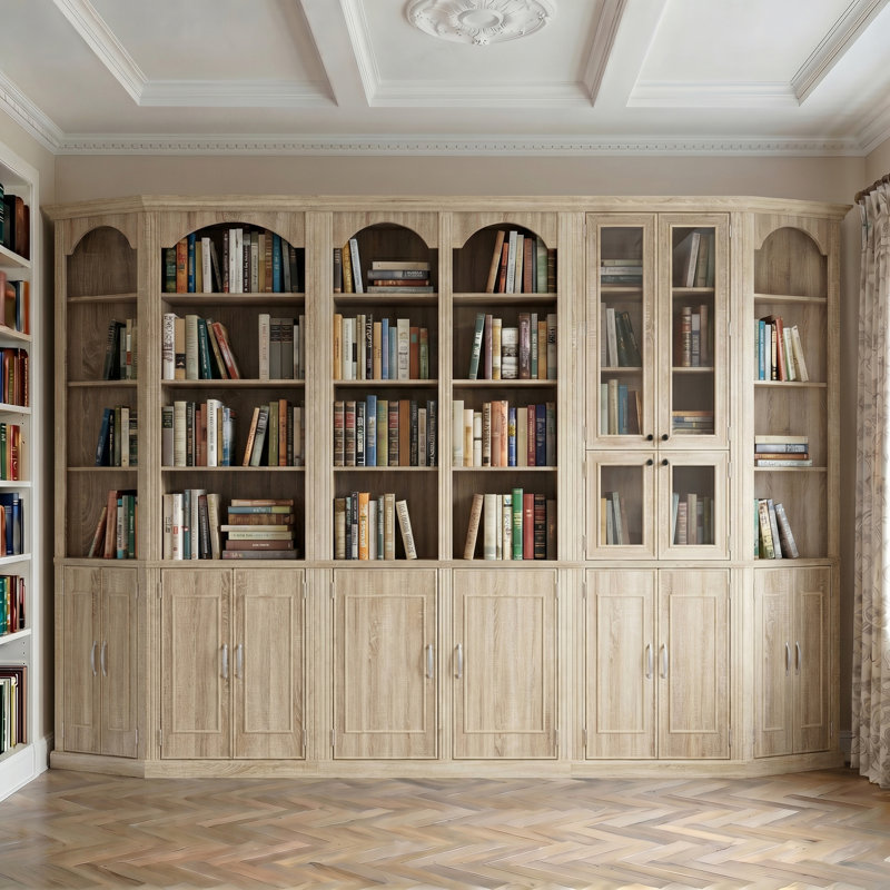  Bibliothèque modulaire Busby, Chêne