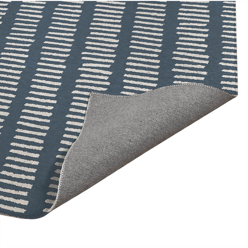 Paillasson intérieur, Bleu, L 60 po x L 84 po