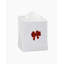 Holiday Red Bow Tissue Box Cover