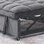 Canapé convertible 3 en 1 avec dossier réglable, 2 poches latérales et 2 coussins-1176972013