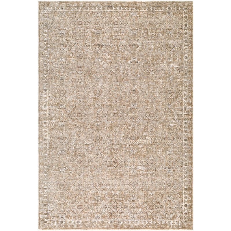 Rachel Zoe x Livabliss The Vintage Edit II Machine Woven Rug, Rectangle 6'7" x 9'6", Beige