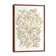 'Gold Branches' by Cat Coquillette - Floater Frame Painting Print on Canvas