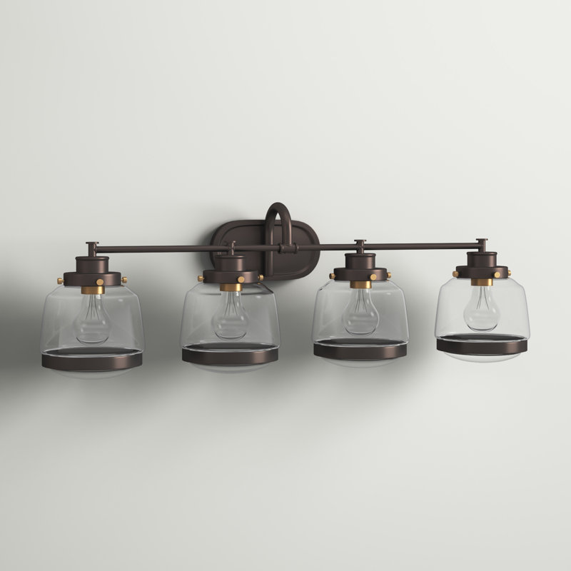Lupe 4 - Light Dimmable Vanity Light, Antique Bronze