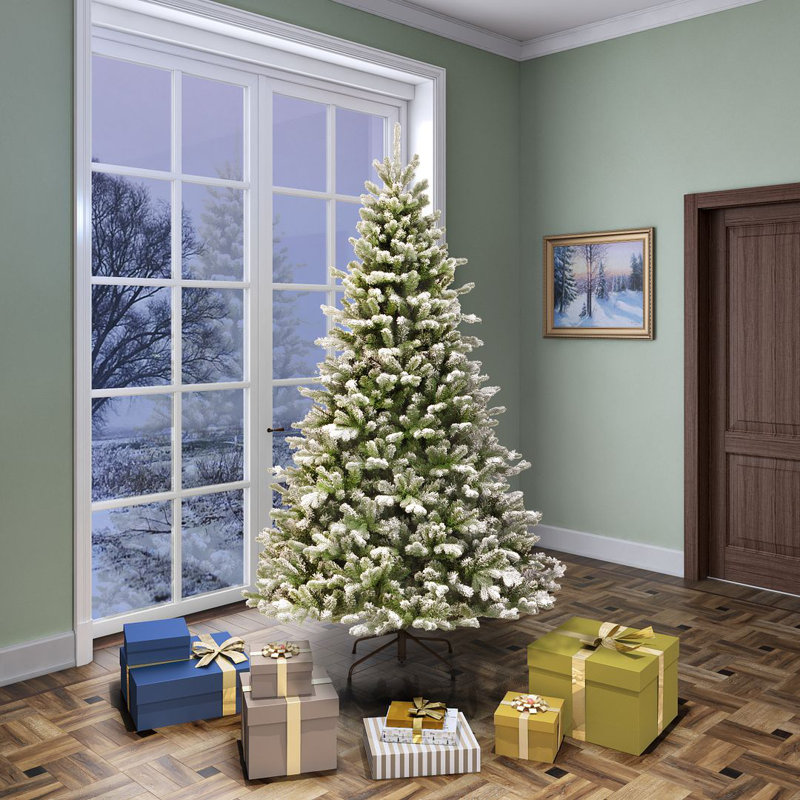 Snowy Sheffield Spruce 7.5ft Tree