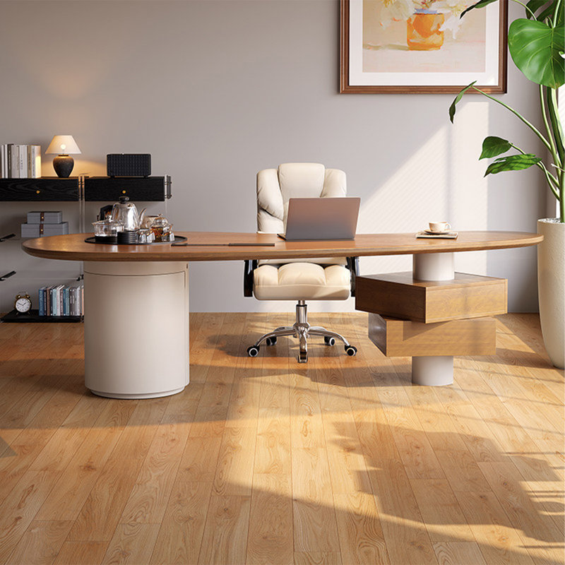 Bureau de direction et table basse 78,74 po, H 29,53 po x l 78,74 po x P 30,31 po