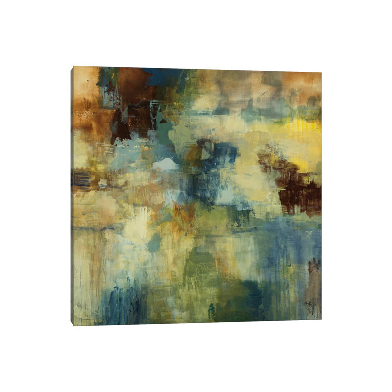 Skyliner II by Randy Hibberd - Wrapped Canvas Painting, 30.48 cm H x 30.48 cm W