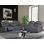 Yepez Gray 2pc Sofa-loveseat Set