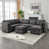 Dark Gray Polyester selected
