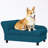 Pet sofa with with Hidden Storage and Soft Tufted Cushion