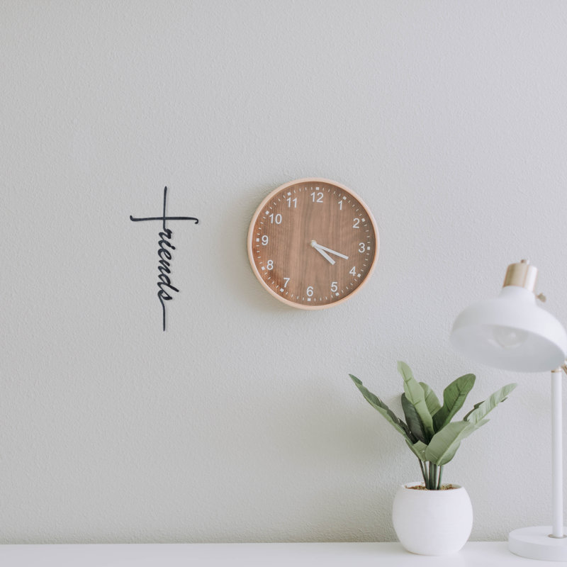 Friends Cross Wall Décor, Copper, 23" H x 11" W x 0.06" D