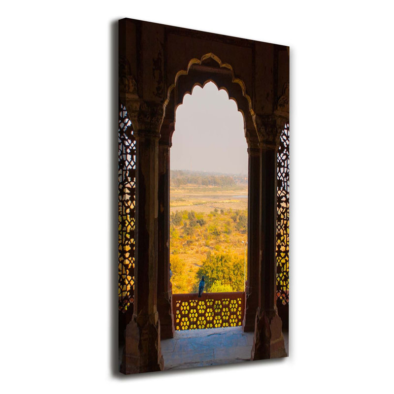 Fort Agra India - Wrapped Canvas Print