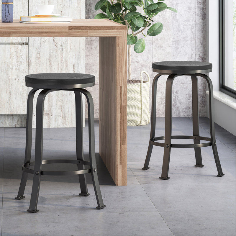 Tabouret de comptoir 2 pièces / ensemble
